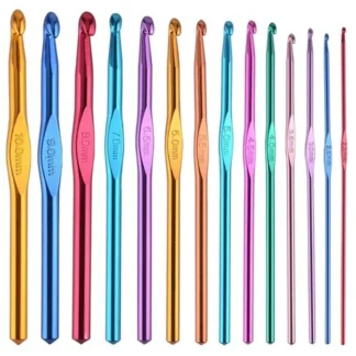 Aluminium Crochet hooks